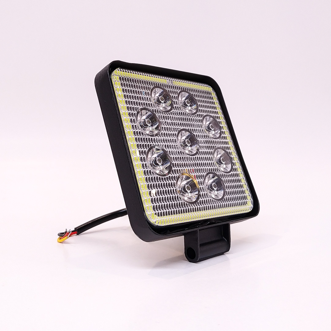 FARO AUXILIAR LED CUADRADO 27W (9 LED) 12V/24V