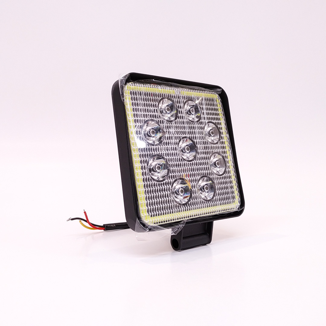FARO AUXILIAR LED CUADRADO 27W (9 LED) 12V/24V