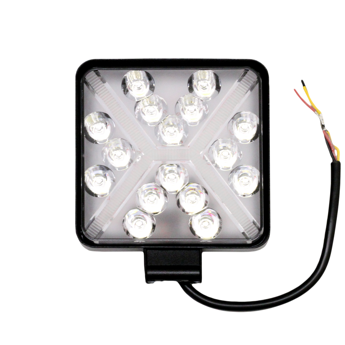 FARO AUXILIAR CUADRADO 48W (16 LED) 12V/24V