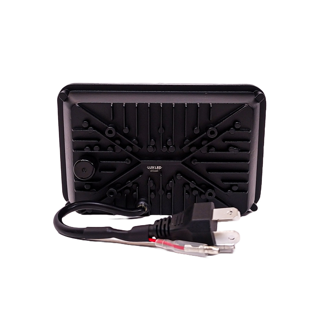 FARO AUXILIAR LED RECTANGULAR 5 3/4 ALTA Y BAJA 80W 12v/24v