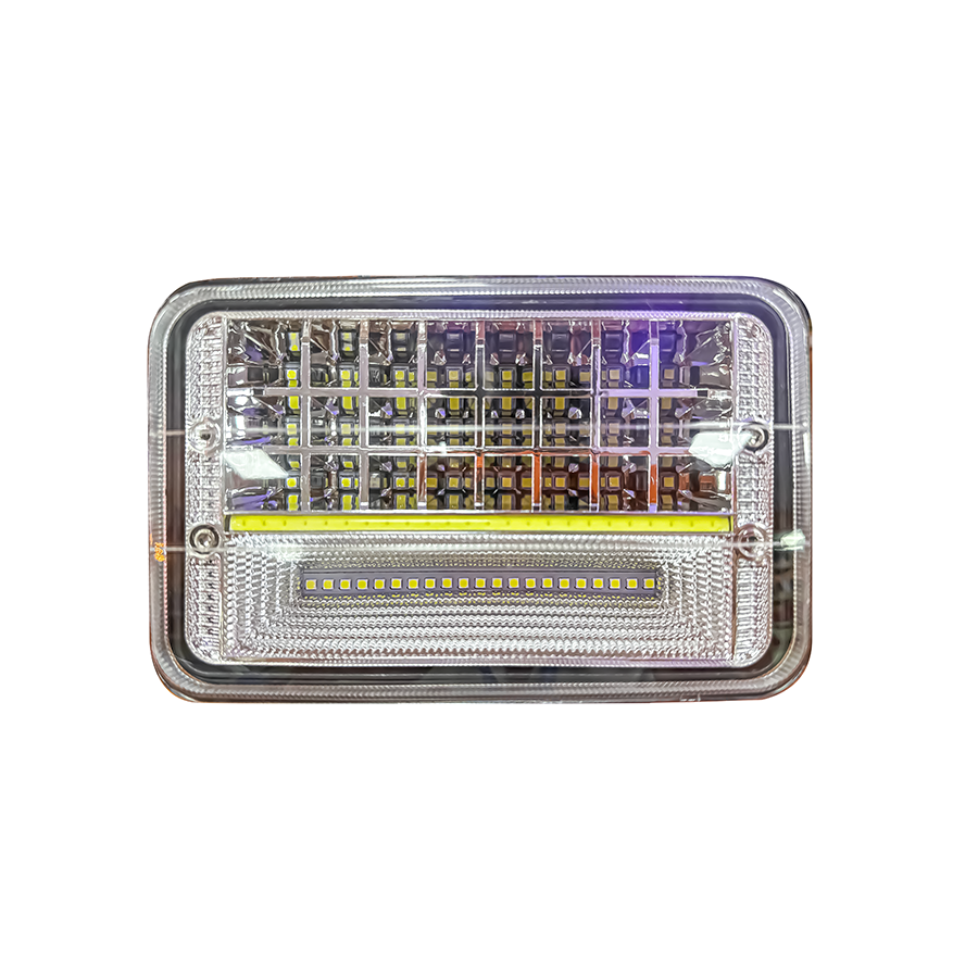 FARO RECTANGULAR 5 3/4 ALTA Y BAJA 12V/24V 5925CROSS
