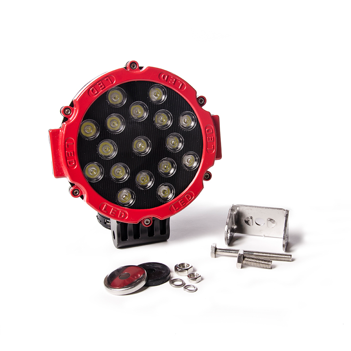 FARO AUXILIAR LED REDONDO 54 WATTS (18 LED) 12V/24V