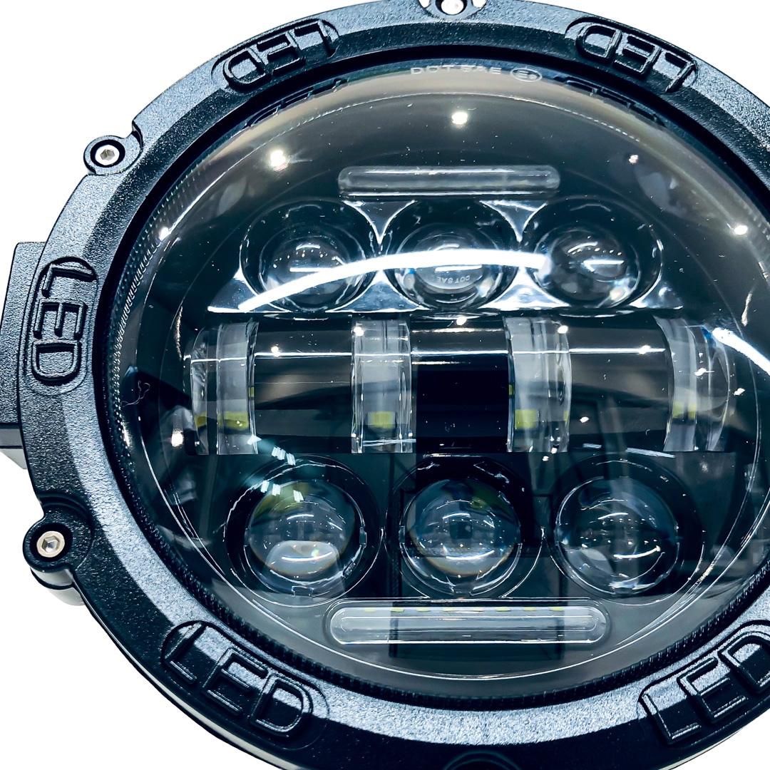 FARO AUXILIAR LED REDONDO 63W (21 LED) 12V/24V