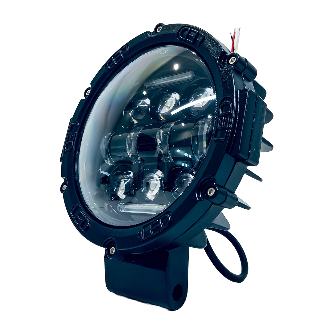 FARO AUXILIAR LED REDONDO 63W (21 LED) 12V/24V