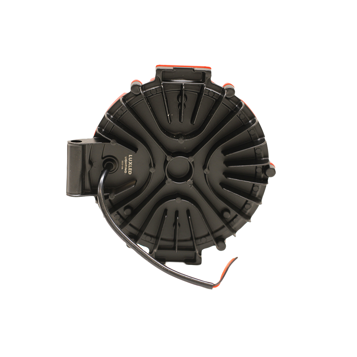 FARO AUXILIAR LED REDONDO 63W BASE ROJA (21 LED) 12V/24V