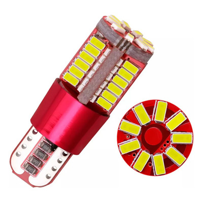 LAMPARA 12 V 5W5 MUELA 5 WATS 57 LEDS CON CANBUS (T10)