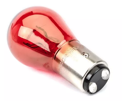 LAMPARA 12V 1034 21/5 WATS  EXCENTRICA ROJA FORD 2 POLOS (KOBO)