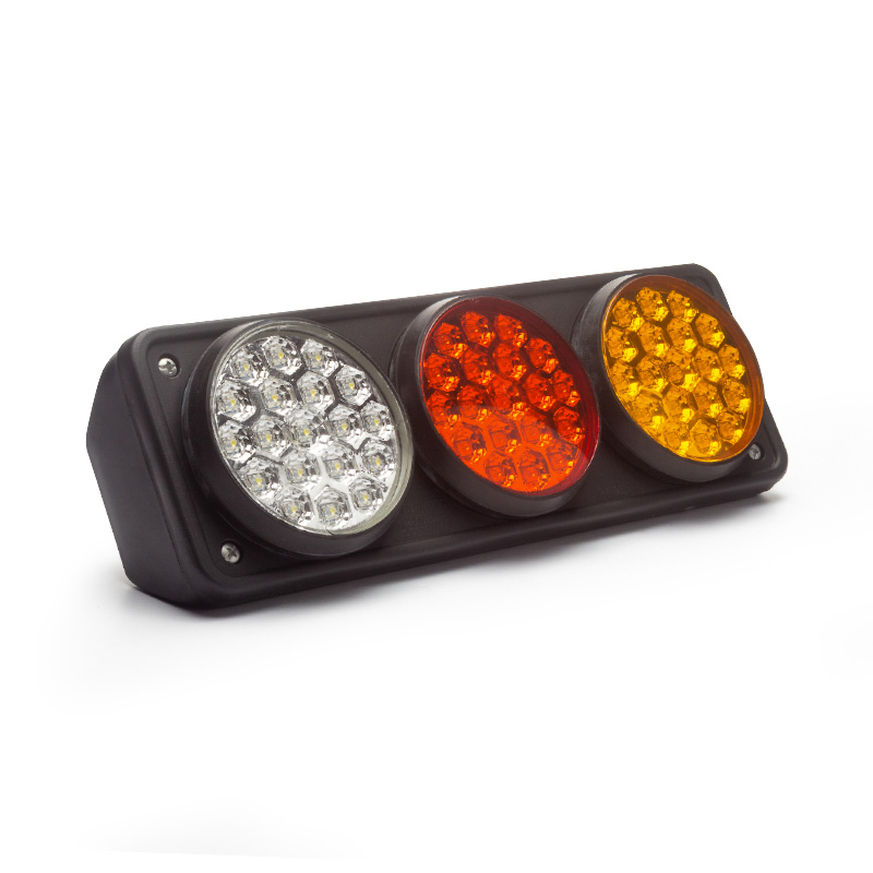 FARO TRASERO LED AP 933 57-LED POSICION STOP GIRO RETROCESO BIVOLTAJE