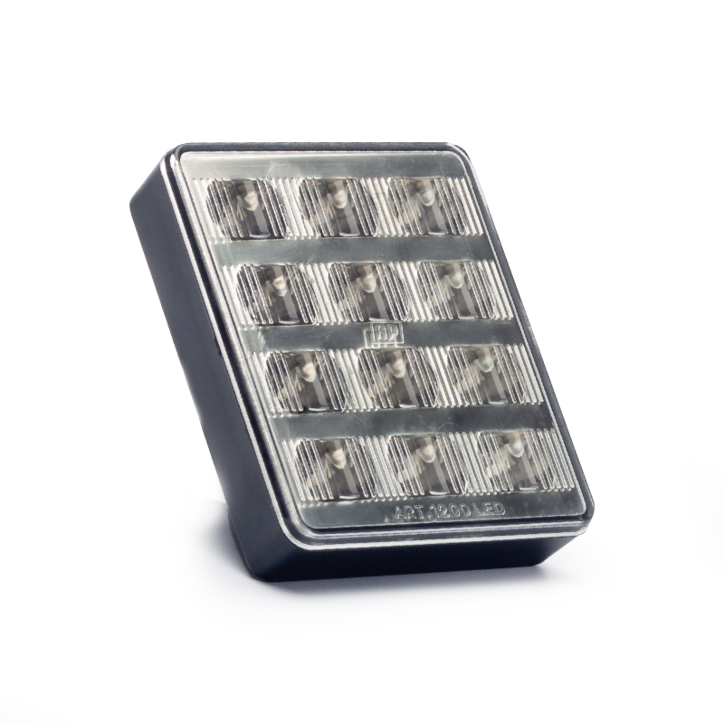 FARO TRASERO LED AP 1200 12-LED CRISTAL BIVOLTAJE