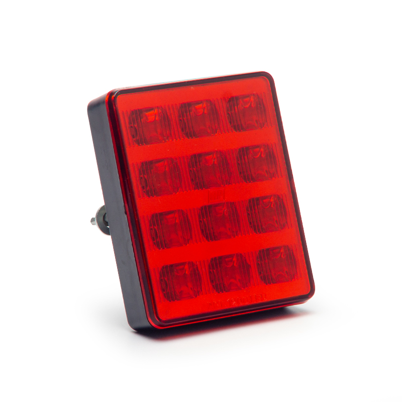 FARO TRASERO LED AP 1200 12-LED ROJO BIPOLAR BIVOLTAJE