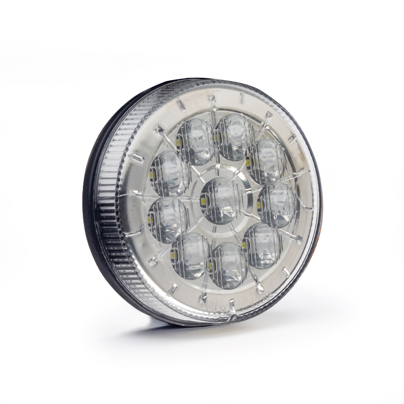 FARO TRASERO LED AP 830 10-LED 105MM CRISTAL BIVOLTAJE