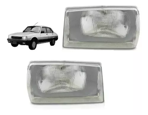 VIDRIO OPTICA PEUGEOT 504 87/00 (VERSIONES: SR, SRX) IZQUIERDO