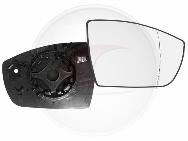 VIDRIO ESPEJO FORD KUGA 13/17 CON DESEMPAÑADOR DERECHO (FITAM)
