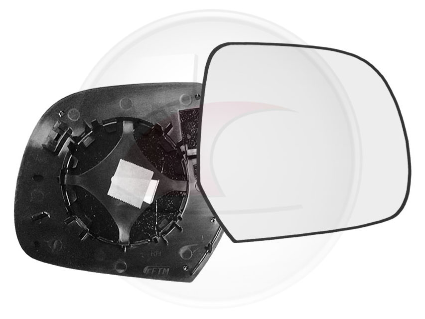 VIDRIO ESPEJO RENAULT DUSTER / OROCH CON TENSOR DERECHO (FITAM)