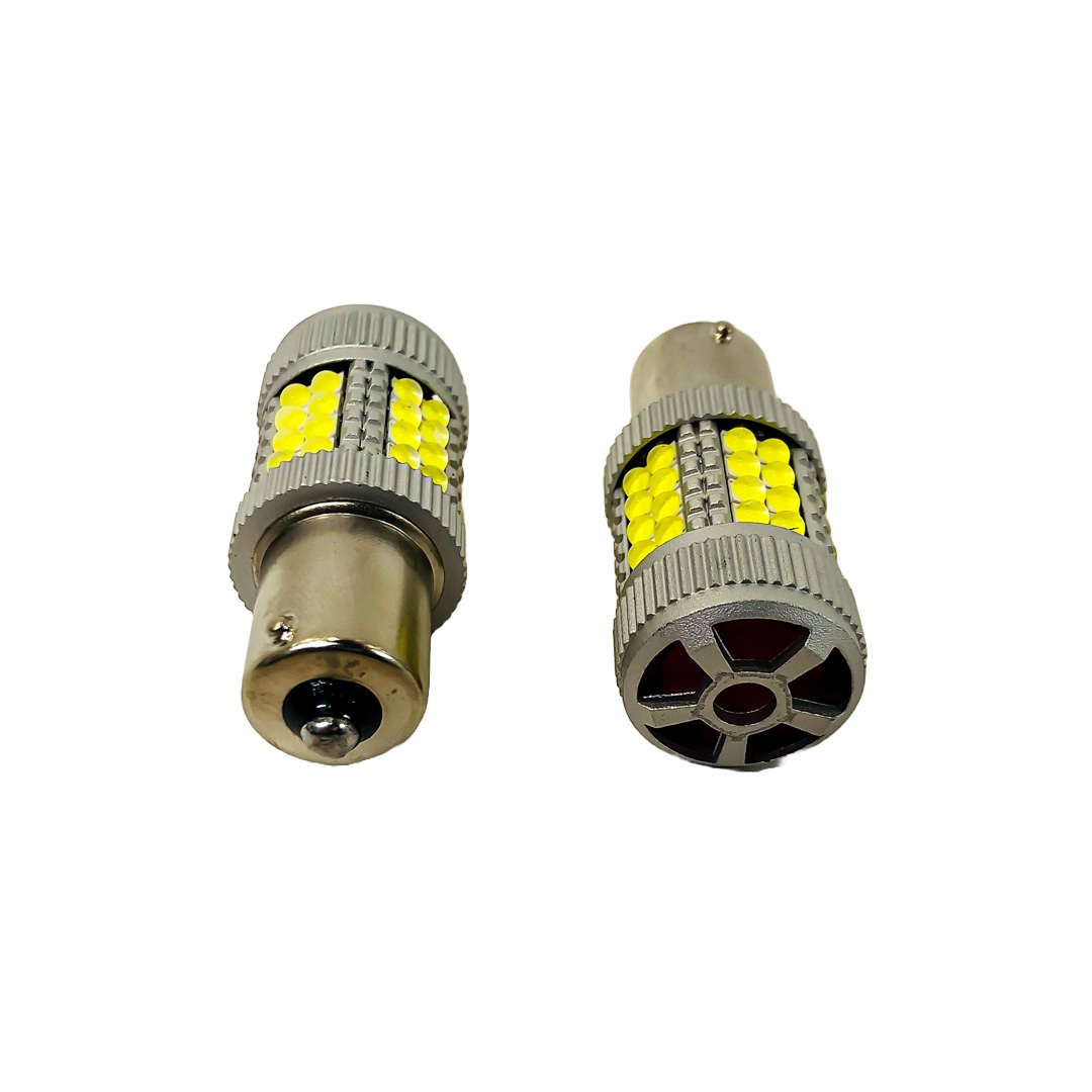 LAMPARA 12 V 1 POLO 24 WATS  SUPER CAMBUS 40 LEDS X JUEGO (1141)