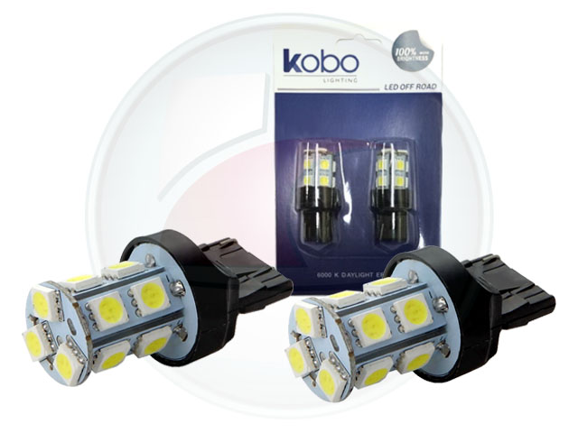 LAMPARA 12 V FICHA 21 WATS 1 POLO 13 LEDS BLANCO