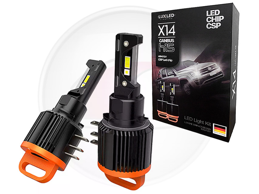 LAMPARA 12 V H15 48 WATS CAMBUS KIT CREE LED (X-14)