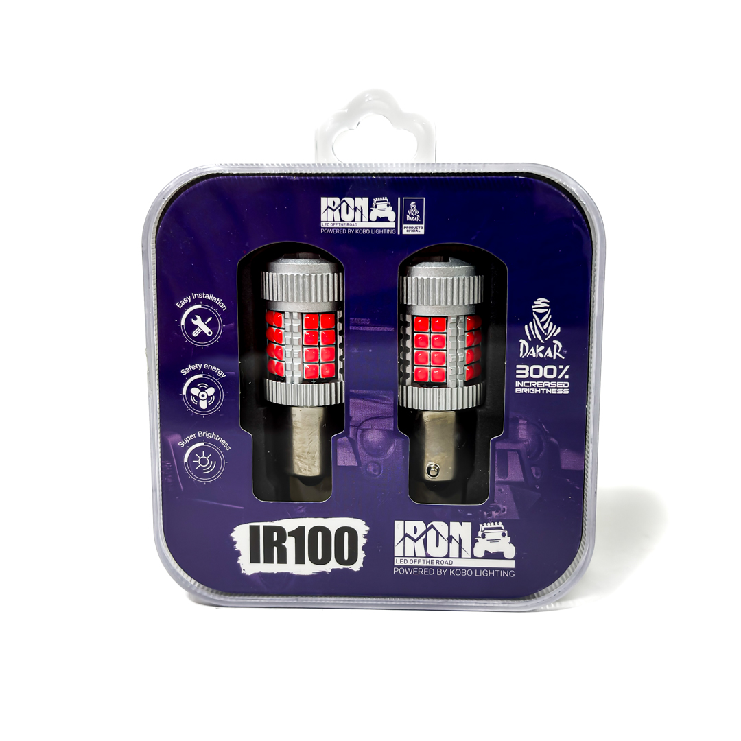 LAMPARA 12V 1156 / 1141 21W ROJO 1 POLO