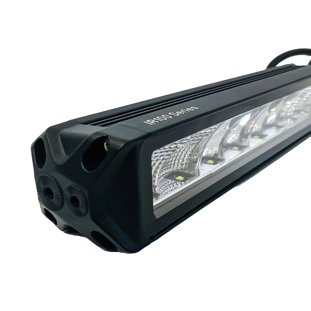 BARRA LED HEAVY DUTY 80 (31CM) 40W 8 LED CHIP 12V/24V (DAKAR)
