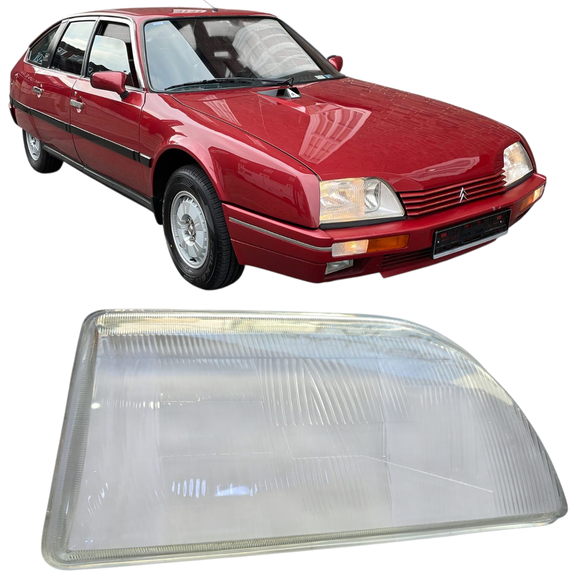 VIDRIO OPTICA CITROEN CX DERECHO