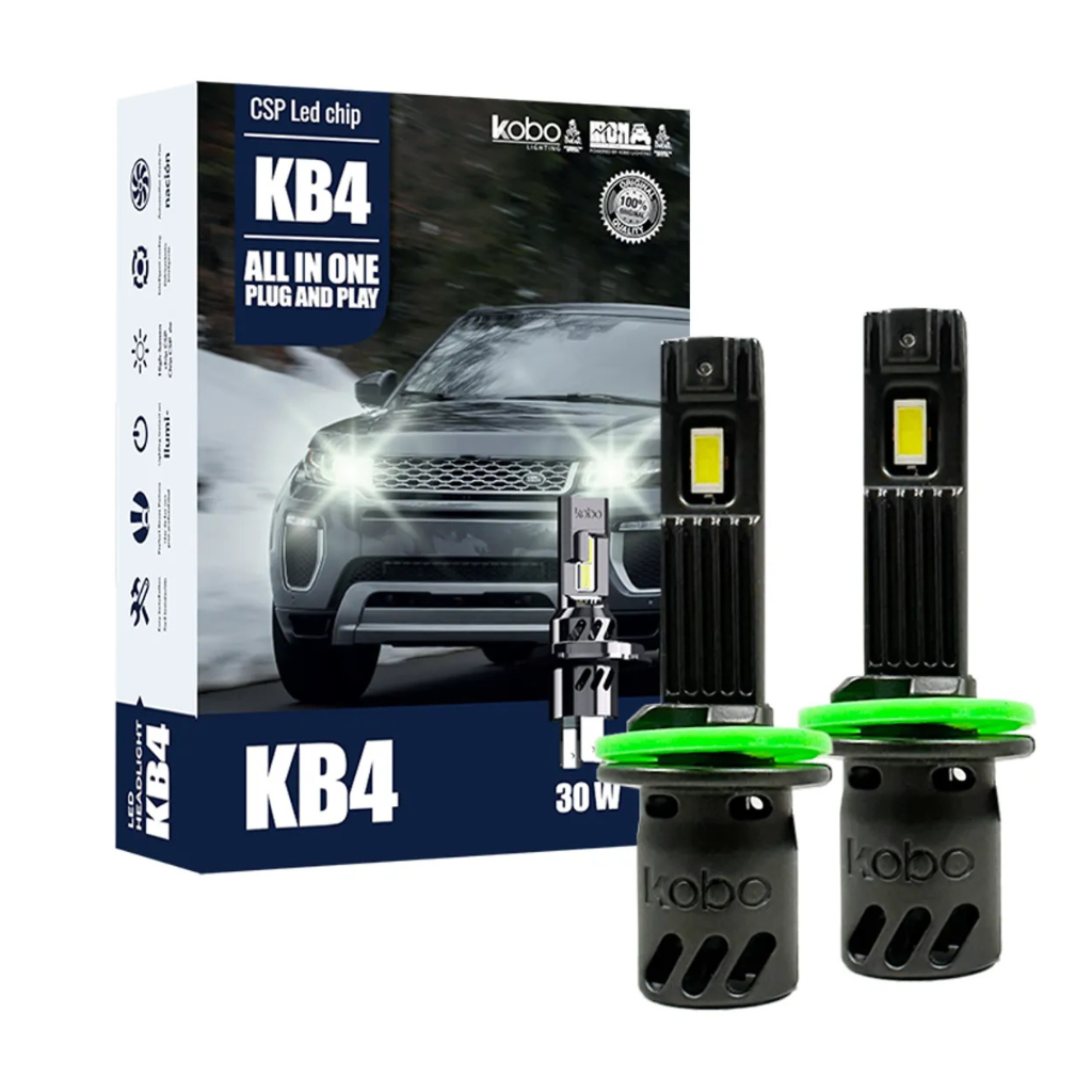 LED H27 12 V. 30W. COOLER INTERNO PLUG AND PLAY ( KB4-H27)