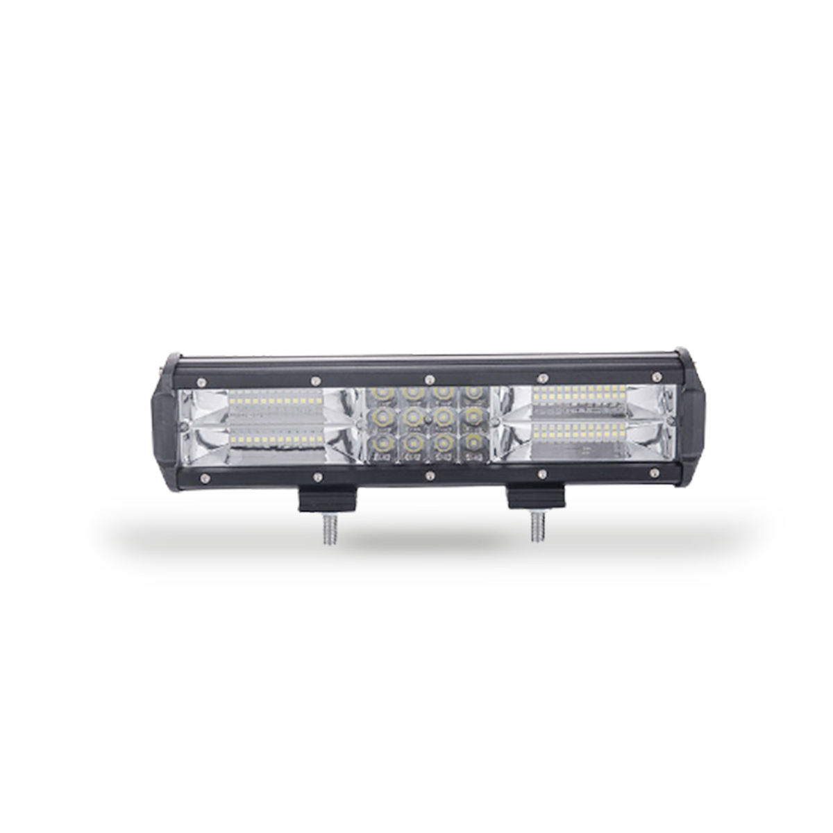 BARRA LED 16 LED EN EL CENTRO EPISTAR + LED 3030 COSTADOS 180W (31CM) 12V/24V (BAR180PLUS)